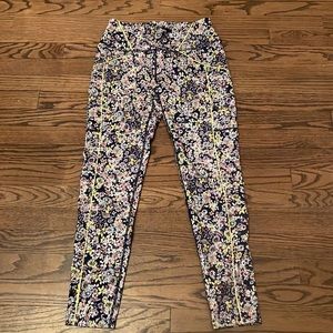 Free people floral print legging.